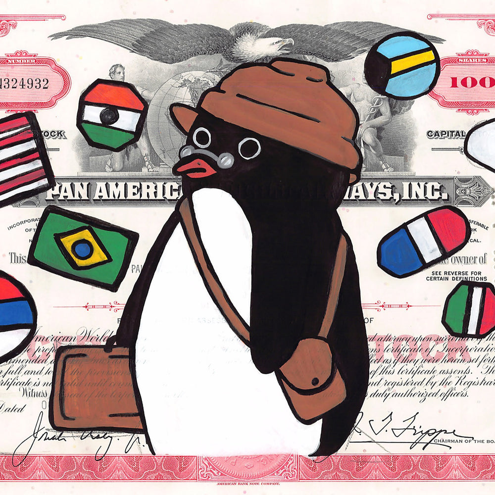 The Tourist by Penguino (Print)