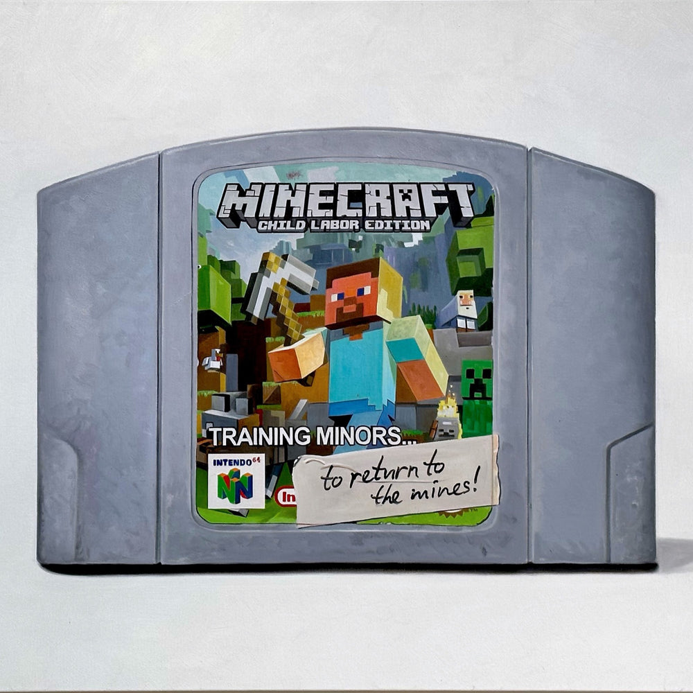 Minecraft: Child Labor Edition N64 by Arlo Sinclair