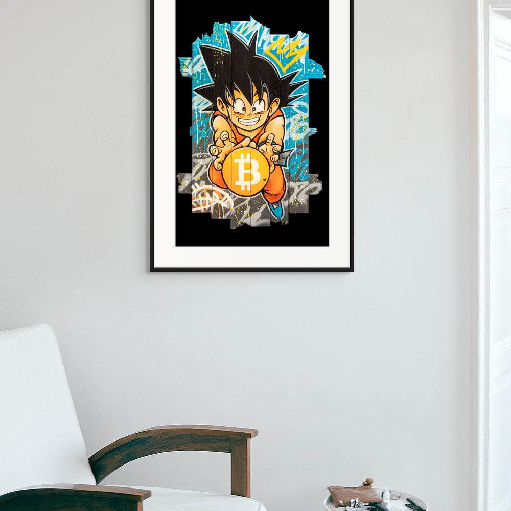 
                      
                        Goku BitCoin (Print) by Daru
                      
                    