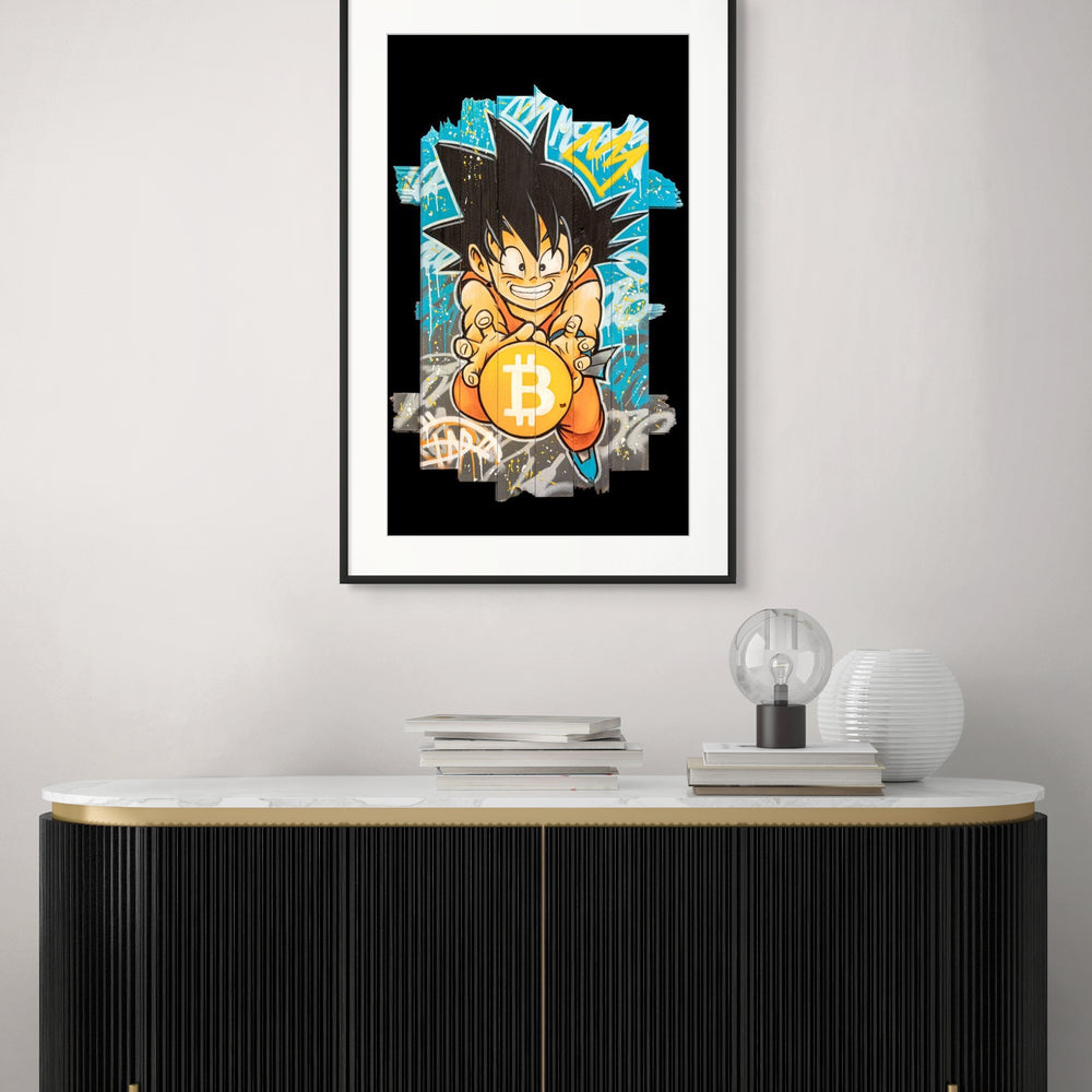 
                      
                        Goku BitCoin (Print) by Daru
                      
                    