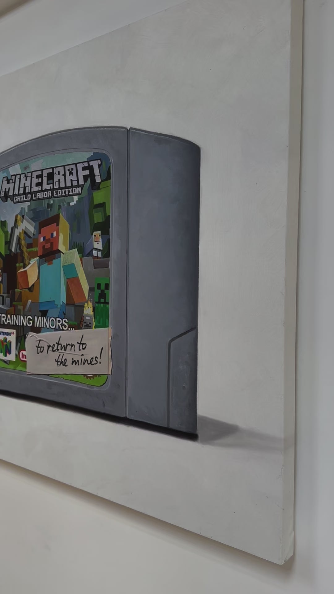 Minecraft: Child Labor Edition N64 by Arlo Sinclair