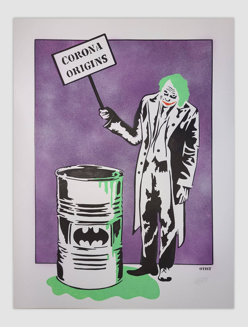 Joker by OTIST - Signature Fine Art